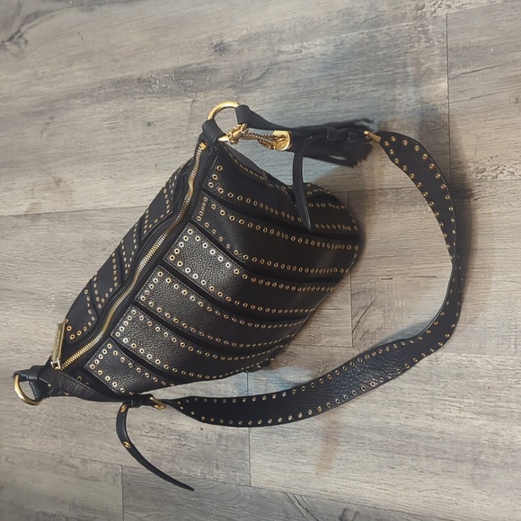 Michael Kors Brooklyn Grommet Leather Crossbody Handbag NWT - Picture 11 of 13